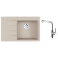 FRANKE Set G289SA CNG 611-78 TL/7 sahara + FC 6986 celonerez