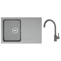 FRANKE Set T119Š OID 611-78 šedá + FC 6018.084 šedý kámen