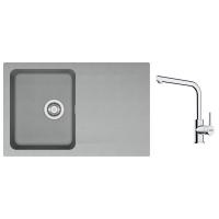 FRANKE Set T111Š OID 611-78 šedá + FS 3230.031 chrom