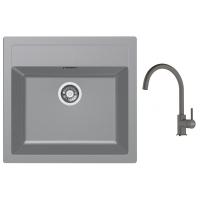 FRANKE Set T122Š SID 610 šedá + FC 6018.084 šedý kámen