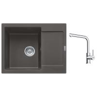 FRANKE Set G257ŠB MRG 611-62 šedá břidlice + FS 3230.031 chrom