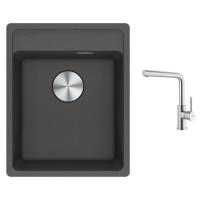 FRANKE Set G294ŠB MRG 610-37 RTL šedá břidlice + FC 6985 celonerez