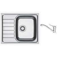 FRANKE Set N102 SKN 611-62 + FB 250.031 chrom
