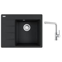 FRANKE Set G281O CNG 611-62 TL/7 onyx + FC 6985 celonerez