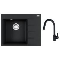 FRANKE Set G286O CNG 611-62 TL/2 onyx + FC6051 onyx