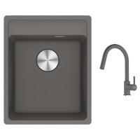 FRANKE Set G293ŠK MRG 610-37 RTL šedý kámen + FC 6051 šedý kámen