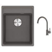 FRANKE Set G273ŠK MRG 610-37 RTL šedý kámen + FC 6018.084 šedý kámen