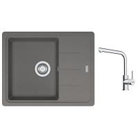 FRANKE Set G262ŠK BFG 611-62 šedý kámen + FS 3230.031 chrom