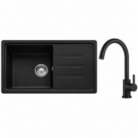 FRANKE Set G122MČ BSG 611-78/39 černá matná + FC 9547.901 černá matná