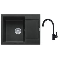 FRANKE Set G275O MRG 611-62 onyx + FC 6018.071 onyx