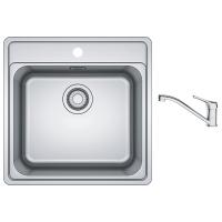 FRANKE Set N90 BCX 610-51 + FB 250.031 chrom