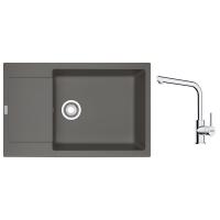 FRANKE Set G261ŠK MRG 611-78 BB šedý kámen + FS 3230.031 chrom