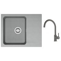 FRANKE Set T118Š OID 611-62 šedá + FC 6018.084 šedý kámen