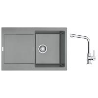FRANKE Set G259ŠK MRG 611 šedý kámen + FS 3230.031 chrom
