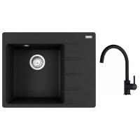 FRANKE Set G270O CNG 611-62 TL/2 onyx + FC 6018.071 onyx