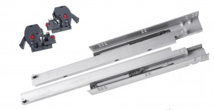 StrongRide 3D skrytý celovýsuv, 400mm/30kg, tlumený dotah