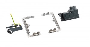 LEGRAND Pop-up díl instalační sada pro 1 x 4 moduly 54006