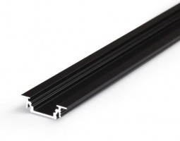 StrongLumio profil LED Groove 10 alu černý 1000mm