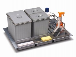 GOLLINUCCI Sorter Sistema 941 800mm 1x14l+2x6,5l šedá