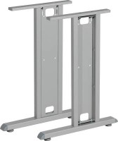 MILADESIGN podnož krajní G1 ST203 stříbrná