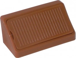 Úhelník spojovací plastový dvojitý 42mm třešeň