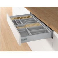 HETTICH 9202814 Příborník OrgaTray 480, 400/470mm, stříbrná