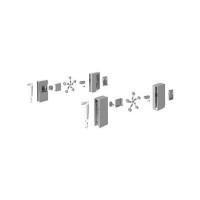 HETTICH 9196317 Atira DesignSide adaptér 144 mm stříbrný