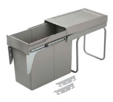 GOLLINUCCI Sorter Linea 224DM na dvířko 300mm 1x30l šedá