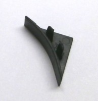 TL Slim line plus (Compact line) koncovka levopravá ČERNÁ