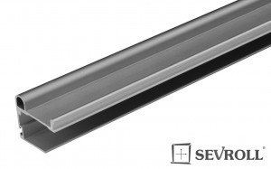 SEVROLL 00639 Tytan úchytová lišta 18mm 2,7m stříbrná