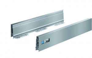 HETTICH 9194400 Atira bočnice 70, 520mm, průmysl, levá, stříbrná