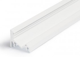 StrongLumio profil LED Corner 10 alu bílý 3000mm