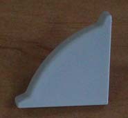 TL Soft line (Magic) koncovka levé-pravé HLINÍK