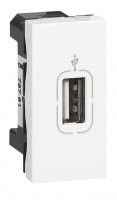 LEGRAND Pop-up díl USB 1 modul bílá 78761