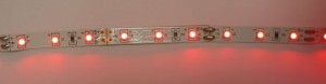 SAL LED pásek 4,8W/m 12V 8mm červená