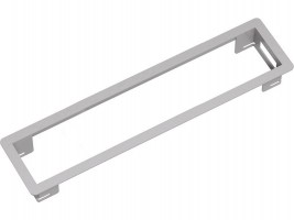 BACHMANN 317.007 rámeček Power Frame, 6x, střbrně šedý podobný RAL9006