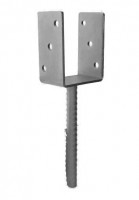 TK-kotevní patka U2 úzká 71x60x4,16x250mm