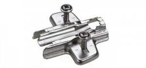 HETTICH 9071606 montážní podložka s rozpěrnými pouzdry, D=1.5 mm