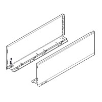 BLUM 770C6502I Legrabox, bočnice C pure 650mm, nerez
