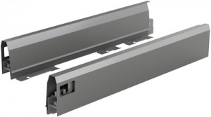 HETTICH 9150491 ArciTech bočnice 94, 650mm, flexi sada, antracit
