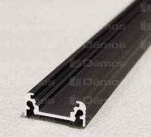 StrongLumio profil LED Surface 10 alu černý 1000mm