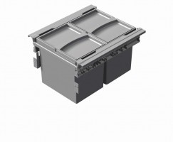 GOLLINUCCI Sorter Concept 560 450mm 4550B 2x17l šedá
