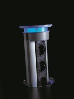 VersaLux 3 elektrické zásuvky, USB +5V