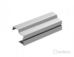 SEVROLL 04539 Universal 16 úchytová lišta 16mm 2,7m stříbrná