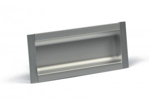 TULIP Úchytka Malena 192 zápustná eloxovaný hliník