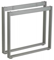 MILADESIGN podnož Mobilar M6208–Z černá