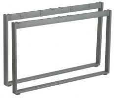 MILADESIGN podnož Mobilar M8214–Z stříbrná