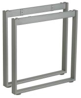 MILADESIGN podnož Mobilar M8207–Z stříbrná