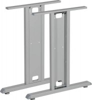 MILADESIGN podnož středová G1 ST202 stříbrná