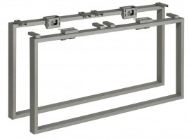 MILADESIGN podnož Quark Q7916 stříbrná